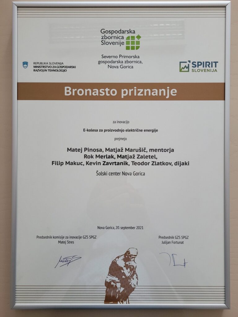 Priznanje za inovacijo