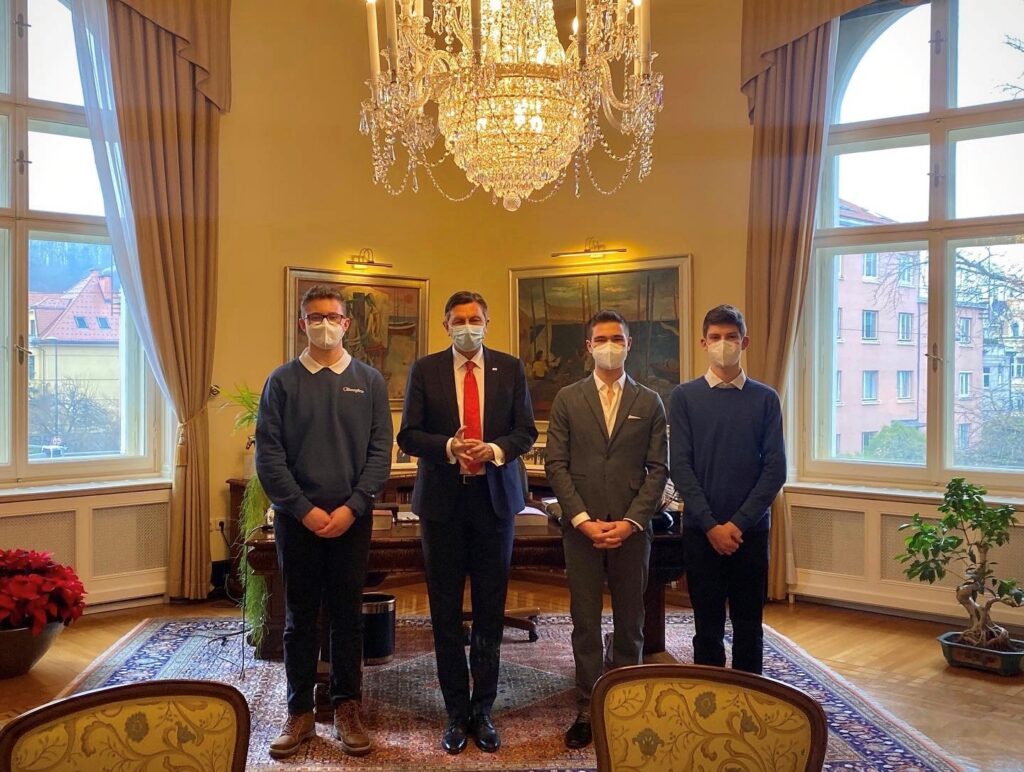 Sprejem pri predsedniku republike