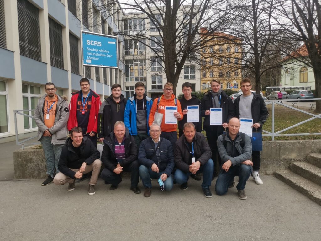 Uspehi naših dijakov na državnem tekmovanju elektro in računalniških šol v Mariboru